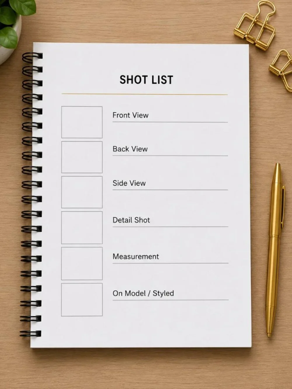 Closet Branding Workbook Notebook